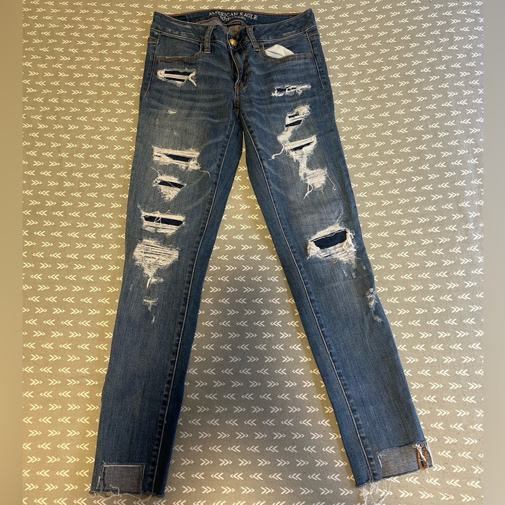 American Eagle Super Low Jegging